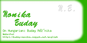 monika buday business card